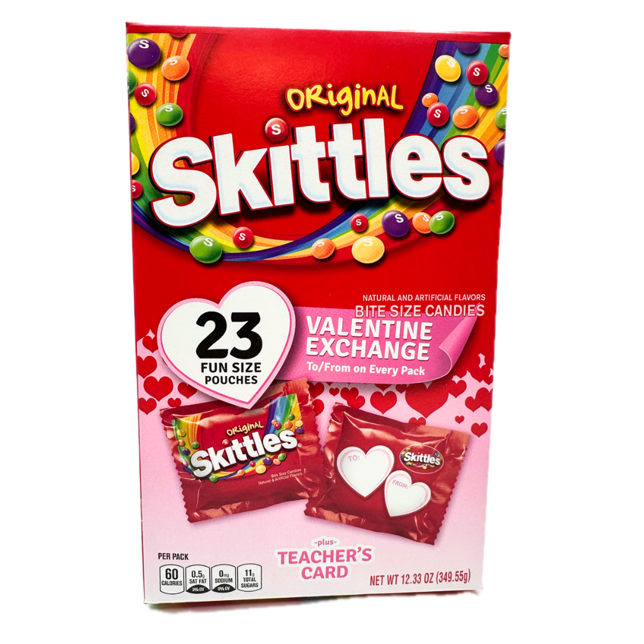 Skittles Original Valentine Exchange Pouches 12.3oz - 6ct