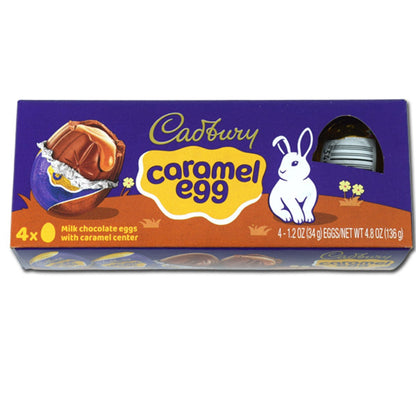 Cadbury Caramel Eggs 4 Pack  1.2oz - 6ct