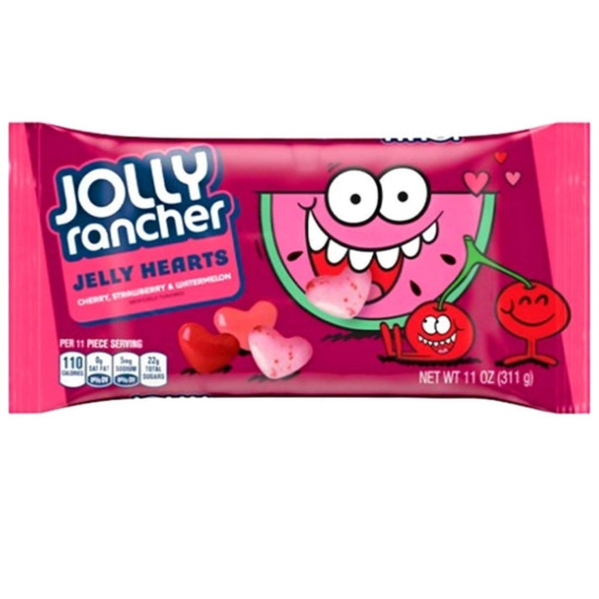 Jolly Rancher Jelly Hearts 11oz - 12ct