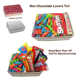 Candy Lovers Non Chocolate Gift Tin