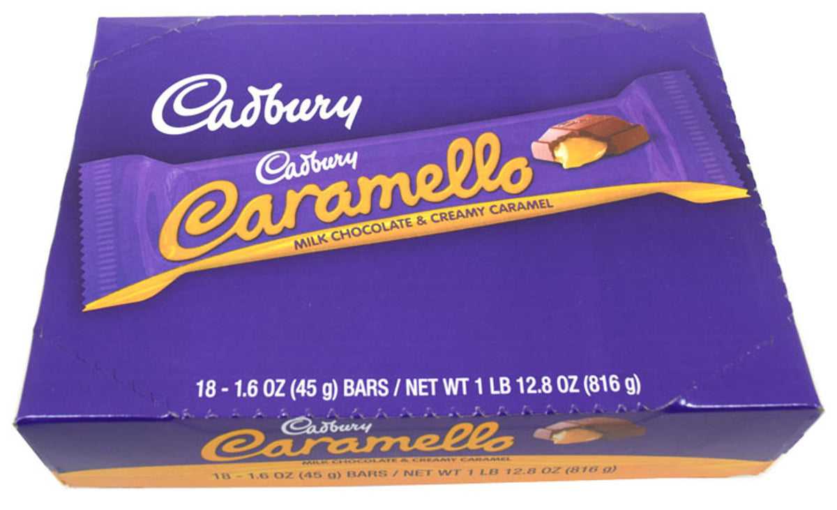 CADBURY CARAMELLO 18CT – Gold Star Distribution INC CADBURY CARAMELLO 18CT – Gold Star Distribution INC