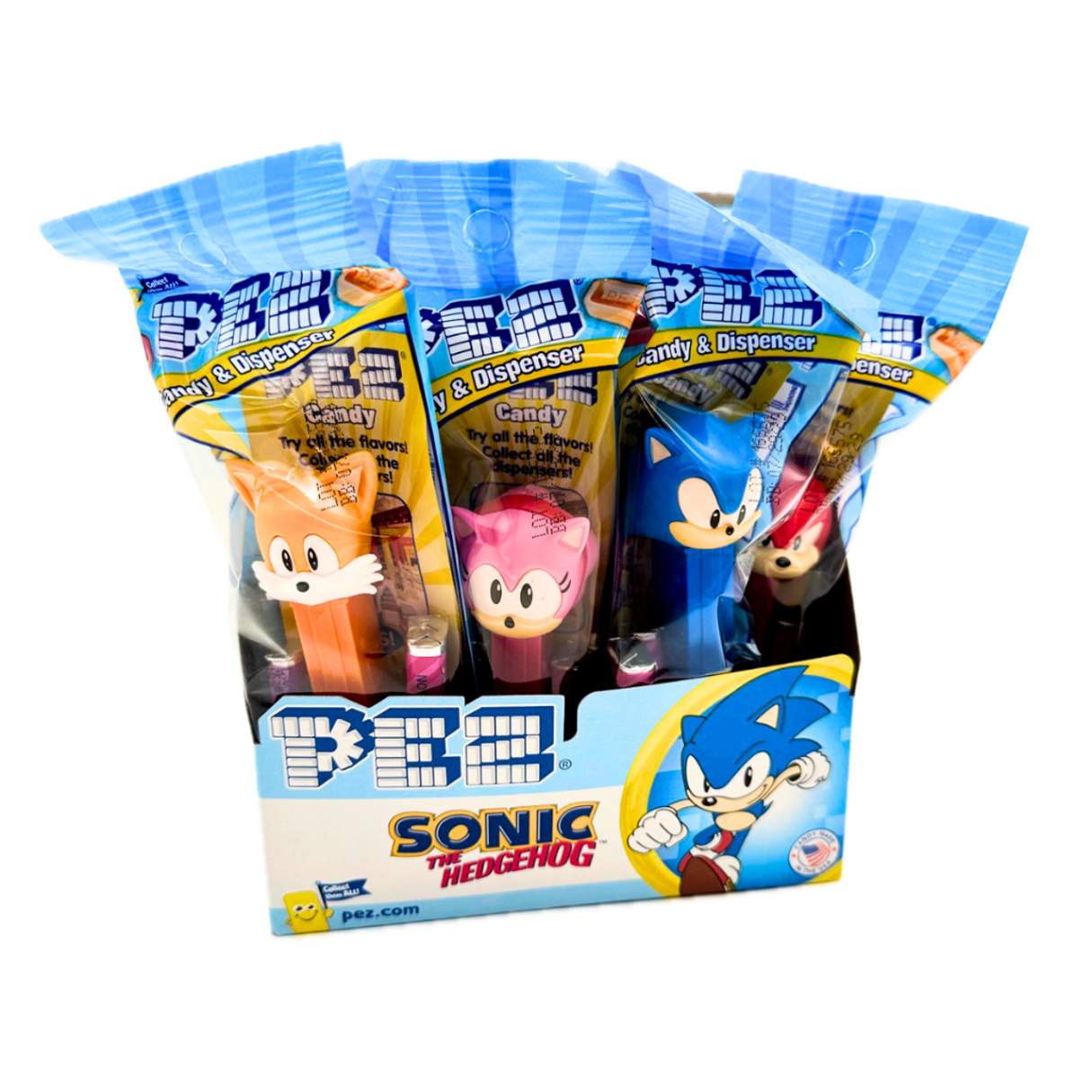 Pez Sonic the Hedgehog Party Pack - 12ct