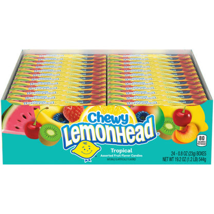 Tropical Chewy Lemon Heads & Friends 0.8oz - 24ct