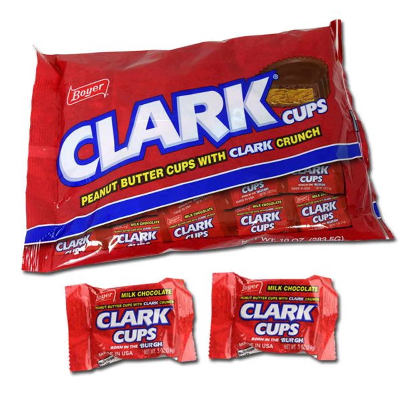 Clark Cups Fun Size Bag 10oz - 12ct