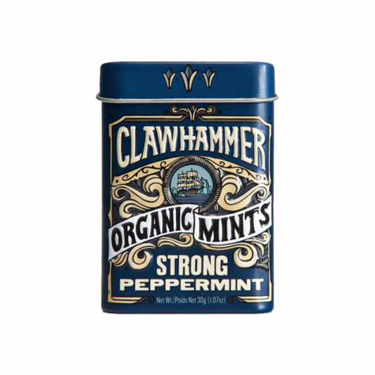 Clawhammer Organic Mints Strong Peppermint 1.07oz - 144ct