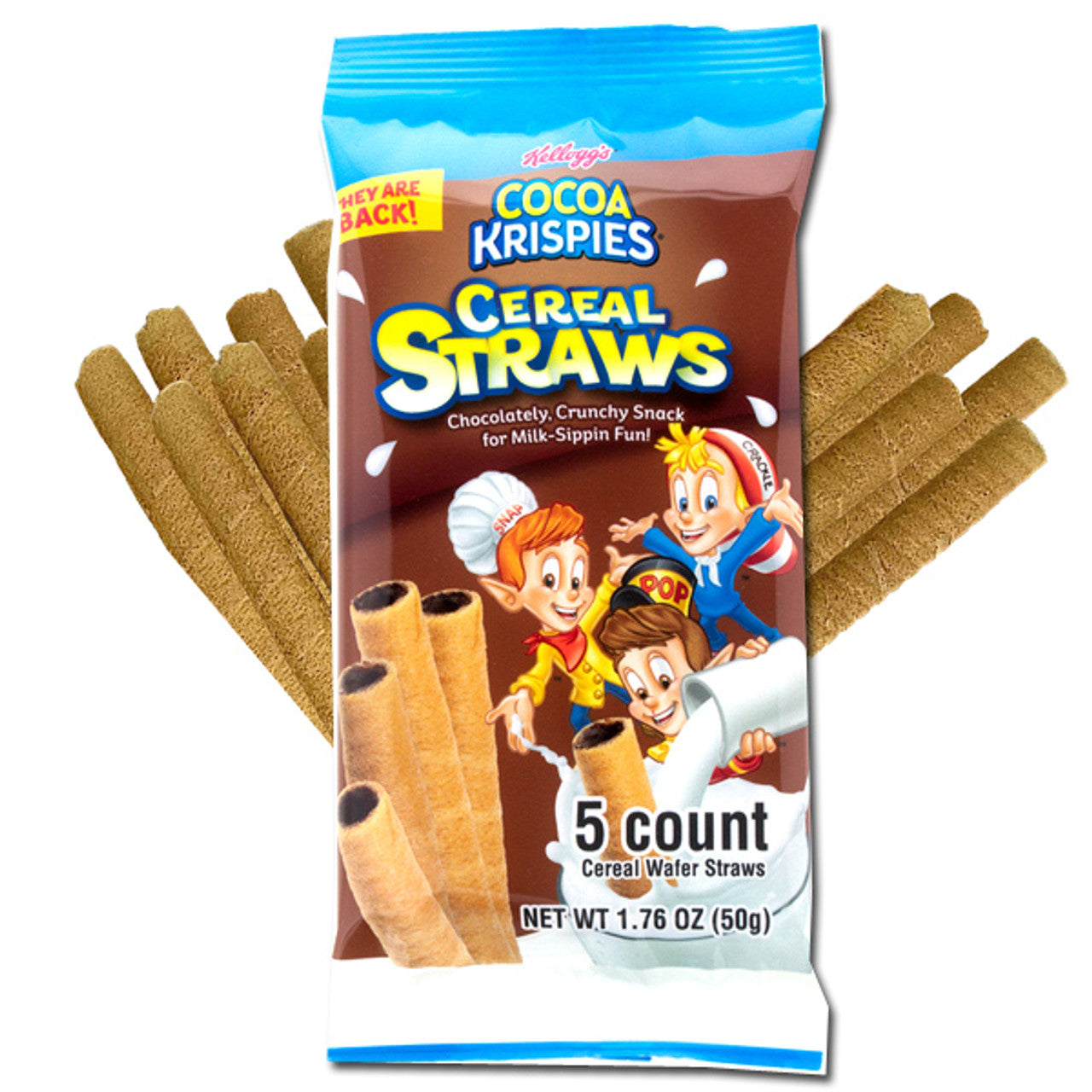 Kellogg's Cocoa Krispies Straws 1.76oz - 26ct