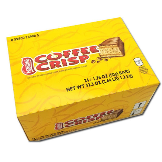 Nestle Coffee Crisp Bars 1.76oz - 24ct