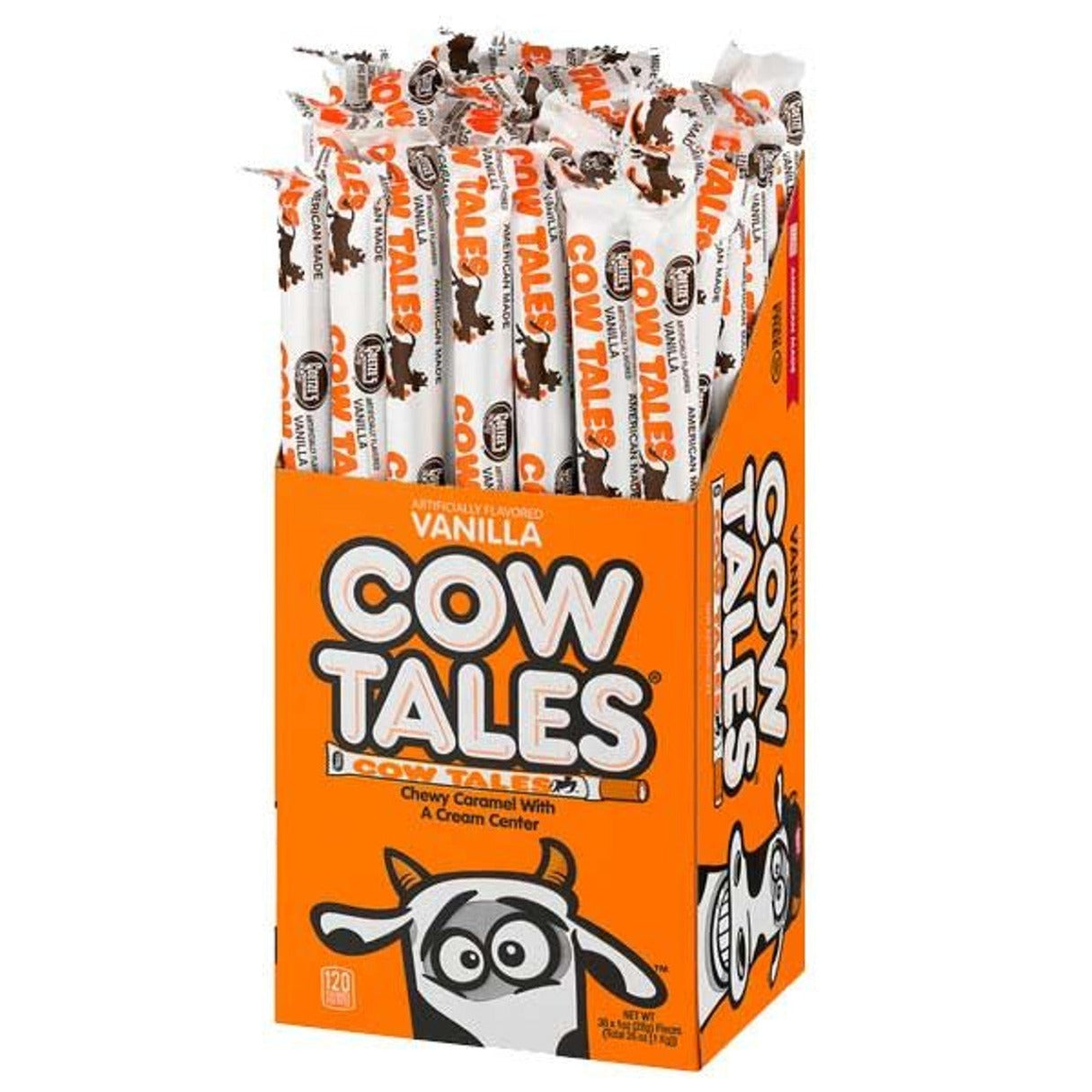 Cow Tale Food Cow Tales Vanilla 1oz - 36ct – I Got Your Candy