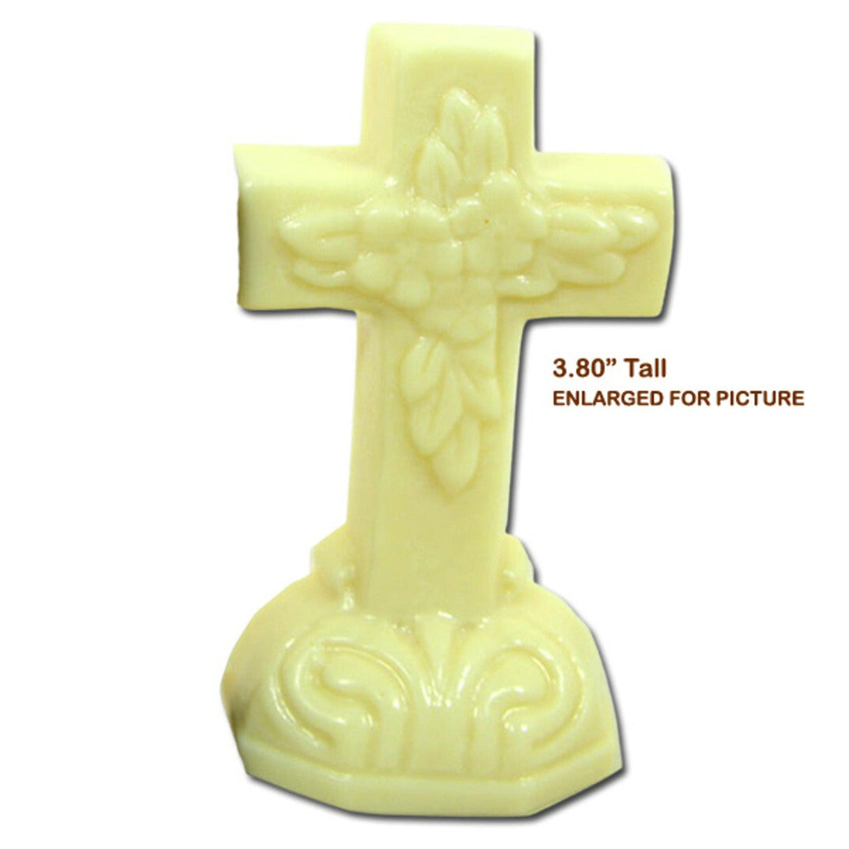 Gardner's Solid "White" Chocolate Cross - 2.75oz