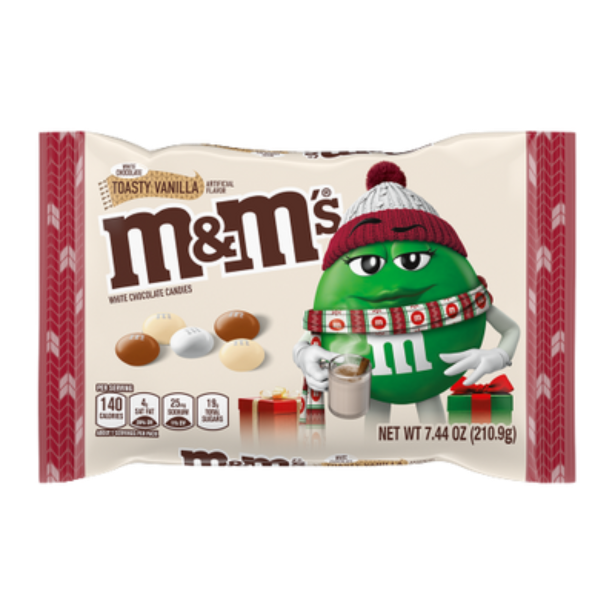 M&M's Toasty Vanilla White Chocolate 7.44oz - 12ct – I Got Your Candy