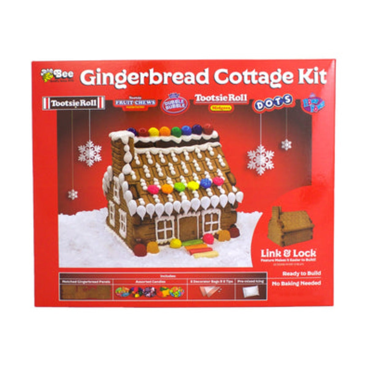 Tootsie Gingerbread Cottage 28oz - 12ct