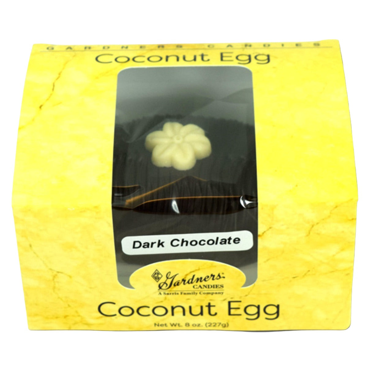 Gardner's Dark Chocolate Coconut Egg - 8oz