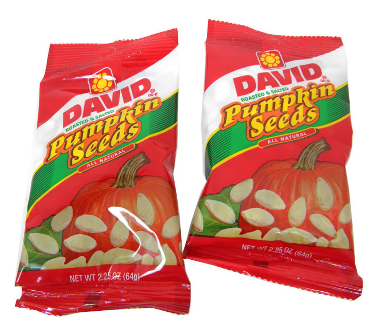 David's Pumpkin Seeds  2.25oz - 12ct