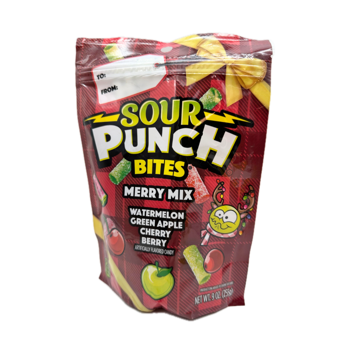 Sour Punch Bites Merry Mix 9oz - 12ct