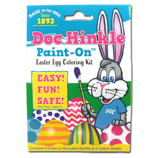 Doc Hinkles Easter Egg Paint Coloring Kit 1.58oz- 6ct