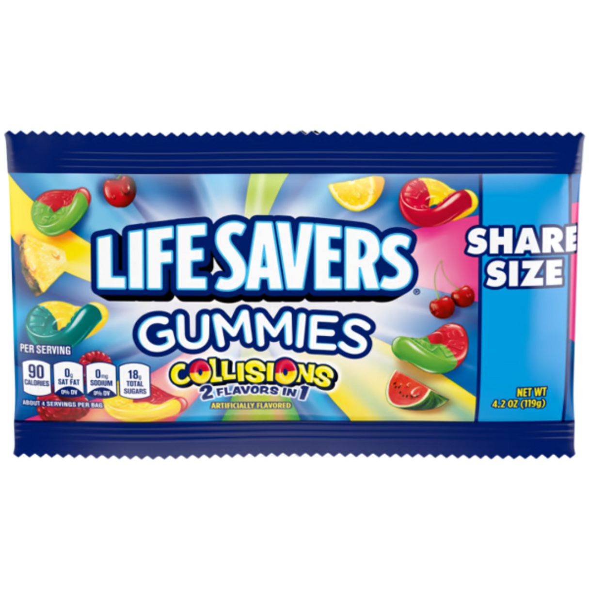 Life Savers Collisions Gummies Share Size 4.2oz - 15ct