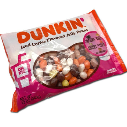 Frankford Dunkin Donuts Iced Coffee Jelly Beans Bag  12oz - 12ct