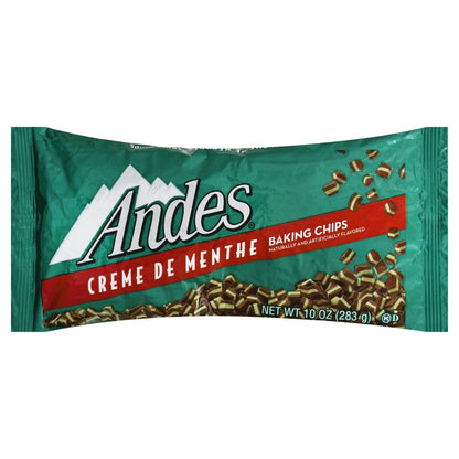 Andes Creme De Menthe Baking Chips 10oz - 12ct