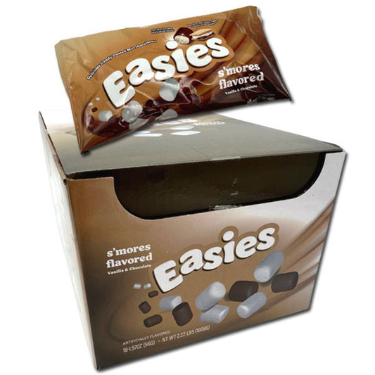 Easies S'Mores Flavored Candy Coated Marshmallows 2oz - 18ct