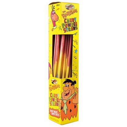 Flintstones Giant Candy Straws - 48ct