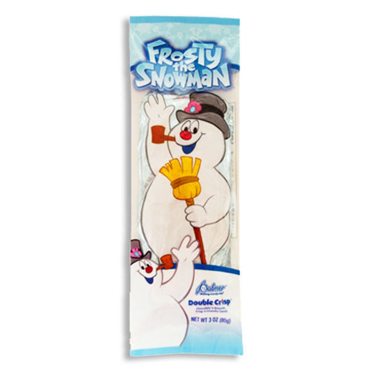 Frosty The Snowman Double Crisp Chocolate Bar 3oz - 12ct