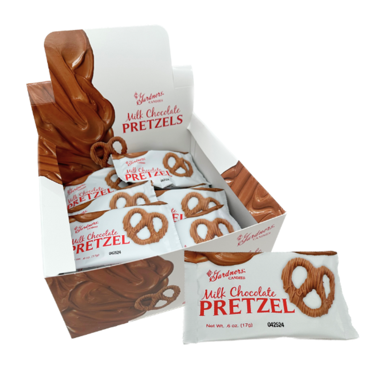 Gardners Chocolate Covered Pretzels 0.6oz - 48ct