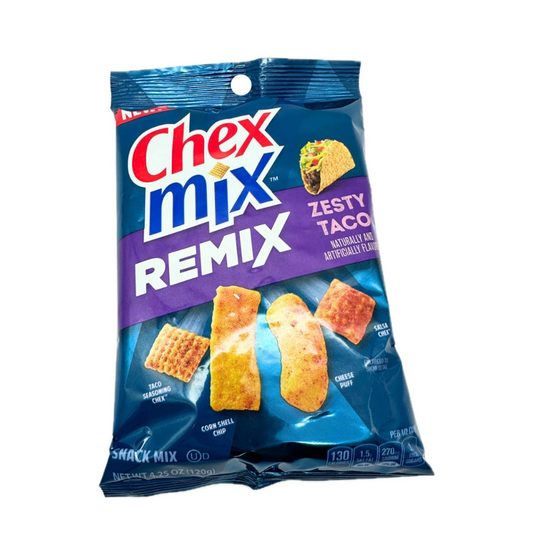 Chex Mix Remix Zesty Taco 4.25oz - 8ct