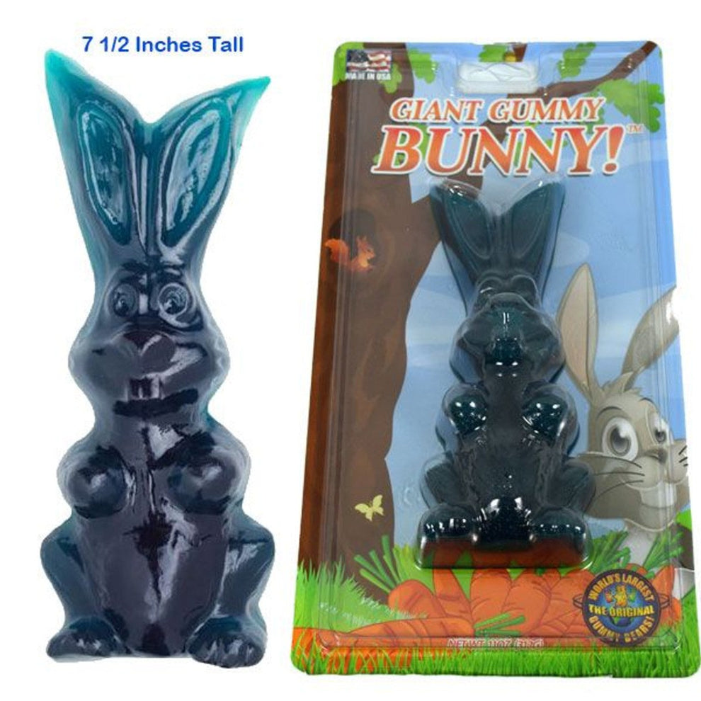 Giant Gummy Bunny Blue Raspberry - 12ct – I Got Your Candy