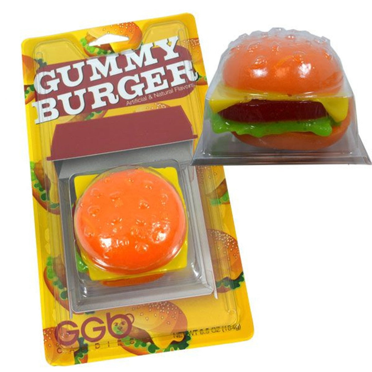 Giant Gummy Burger 6.5oz - 12ct
