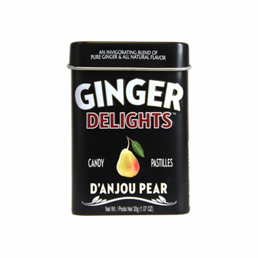 Ginger Delights D'anjou Pear Candy Pastilles 1.07oz - 144ct