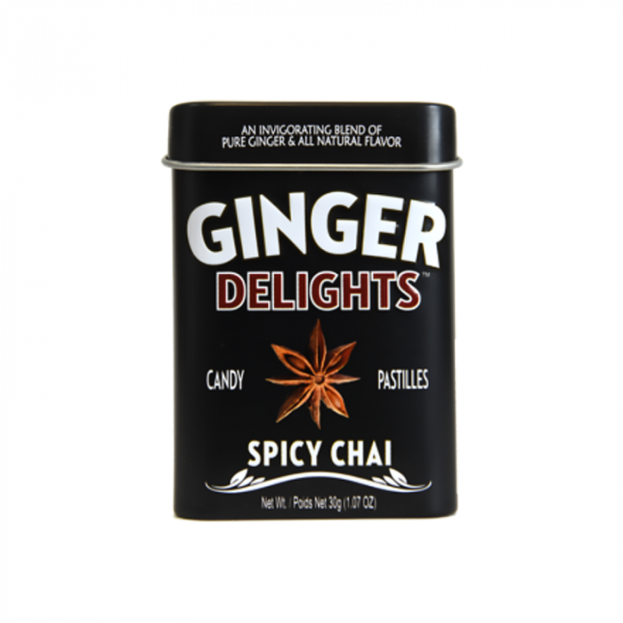 Ginger Delights Spice Chai Candy Pastilles 1.07oz - 144ct