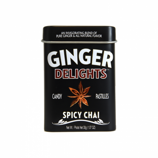 Ginger Delights Spice Chai Candy Pastilles 1.07oz - 144ct