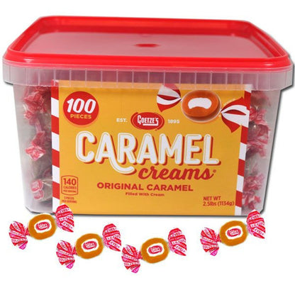 Goetzes Caramel Creams 2.5lb - 100ct