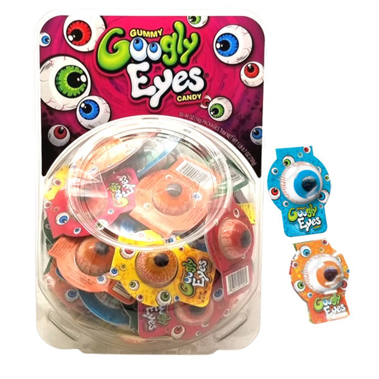 Gummy Googly Eyes -  50ct