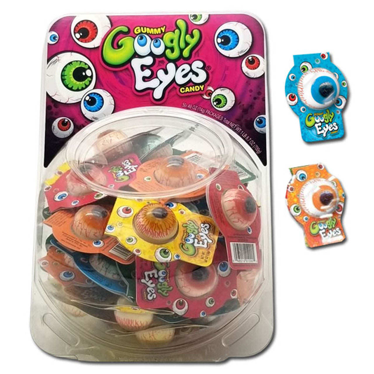 Gummy Googly Eyes -  50ct