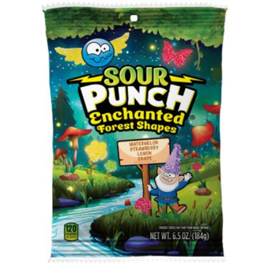 Sour Punch Enchanted Forest Shapes 6.5oz - 9ct