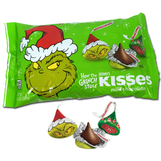 Hershey's Grinch Kisses Bag 9.5oz - 16ct