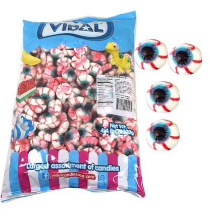 Vidal Gummi Eyeballs Bulk Bag 4.4lb - 1ct