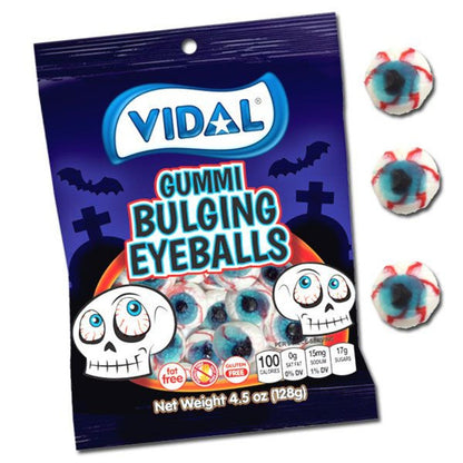 Vidal Gummi Eyeballs Peg Bag 4.5oz - 6ct