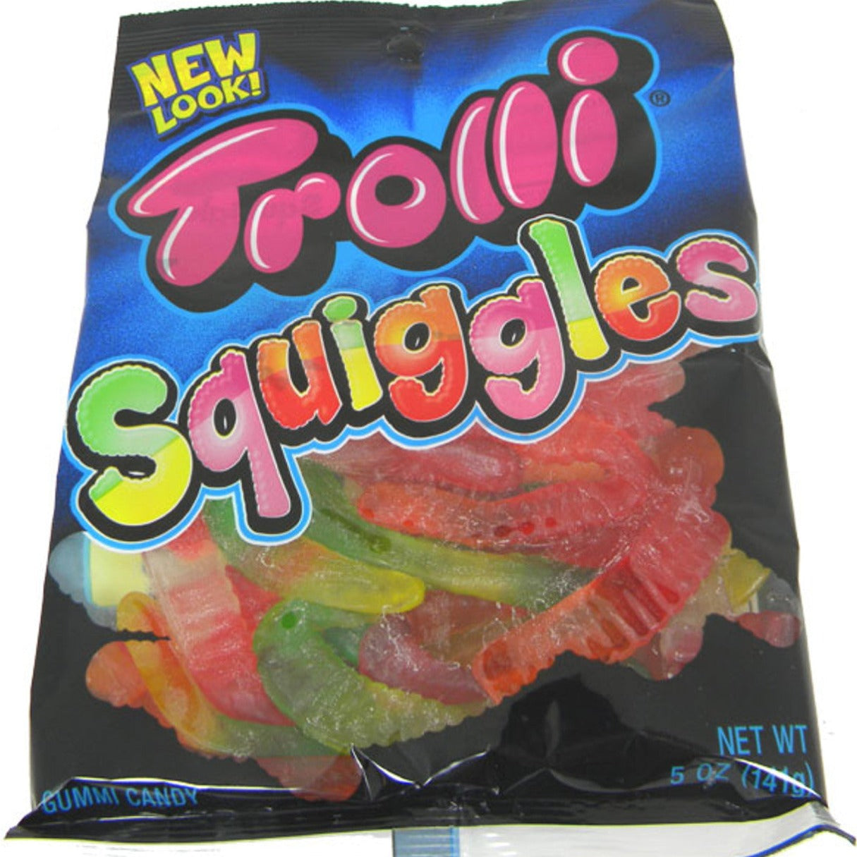 Trolli Squiggles Gummi Worm Candy 5oz - 12ct