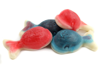 Vidal Gummi Whales Candy Bulk 2.2lb - 1ct