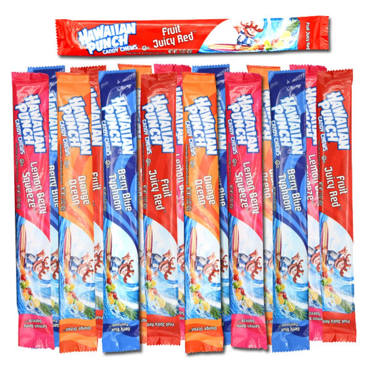 Hawaiian Punch Chew Candy Sticks 24box I Got Your Candy 0336