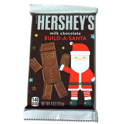 Hershey's Build A Santa Choc Bar 4oz - 12ct