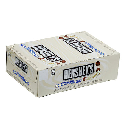 Hershey's Cookies 'N' Creme 1.55oz - 36ct