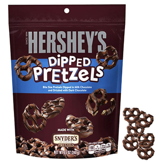 Hershey's Dipped Pretzels 4.25oz - 12ct