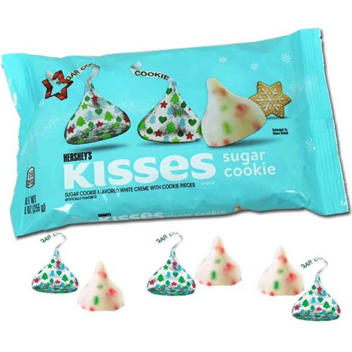 Hershey's Kisses Sugar Cookie 9oz - 12ct