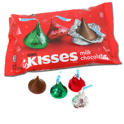 Hershey's Milk Chocolate Holiday Kisses 10.1oz - 6ct