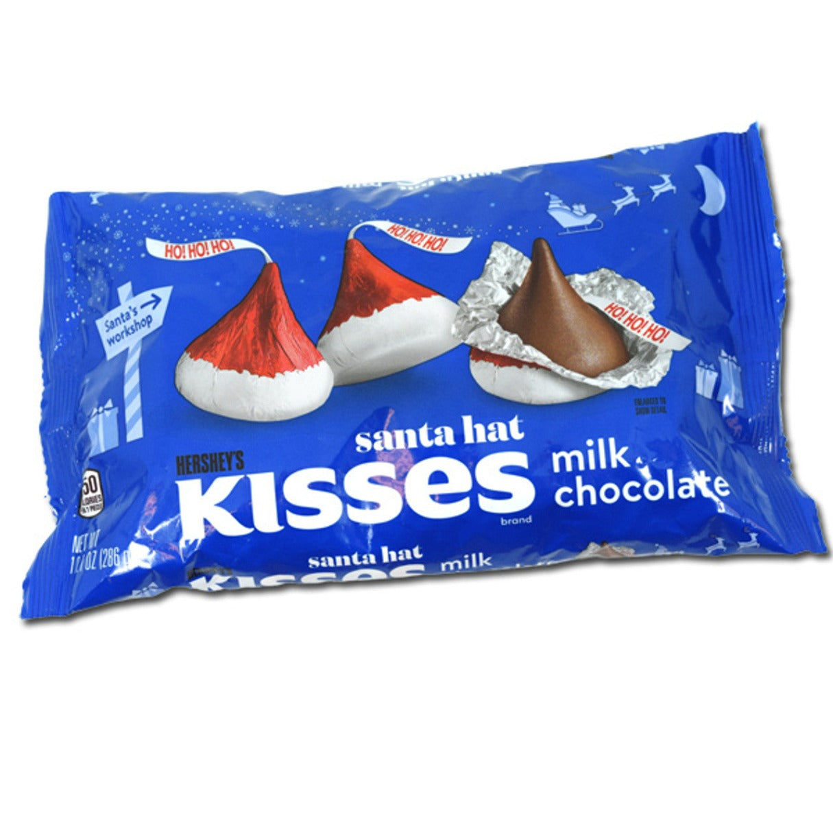 Hershey's Kisses Santa Hats Bag 10.1oz - 6ct