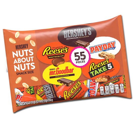 Hershey's Nuts About Nuts Mix Bag 1lb - 6ct