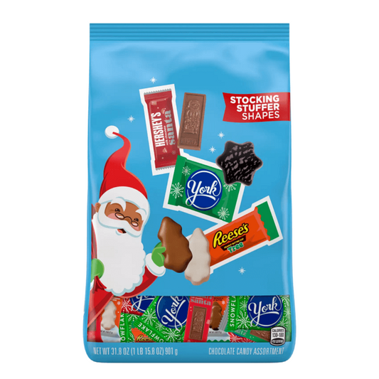 Hershey's Stocking Stuffer Shapes Candy Assortment - 36oz